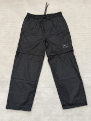 [Special Offer] Nike x Stussy Black Convertible Zip‑Off Quick Dry Wind Pants XL
