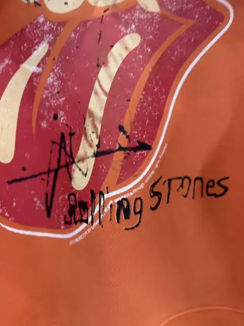 Paly Hollywood Rolling Stones Distressed Hoodie