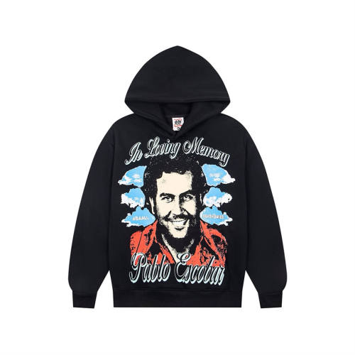 Asaali Pablo Escobar In Loving Memory Graphic Hoodie