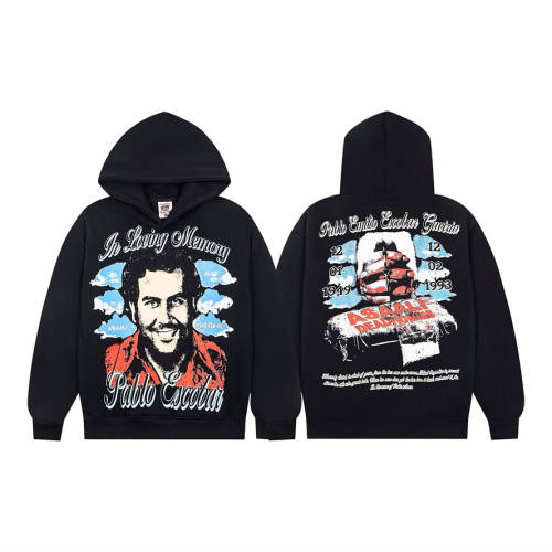 Asaali Pablo Escobar In Loving Memory Graphic Hoodie