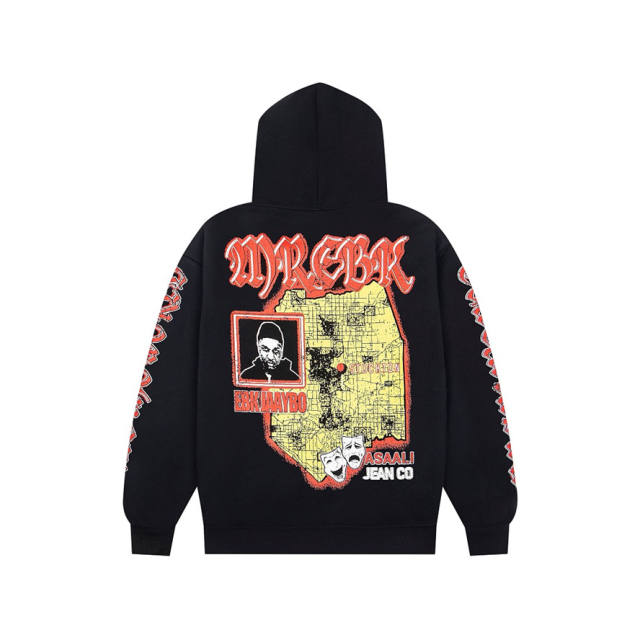 Asaali EBK Jarrybo Graphic Pullover Hoodie