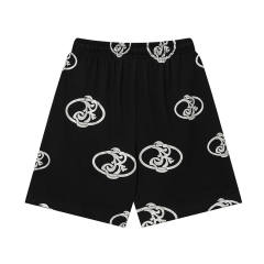 ASAALI All‑Over Ornate Print Sweat Shorts