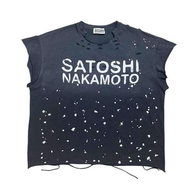 Satoshi White Spot Holes Tank Top