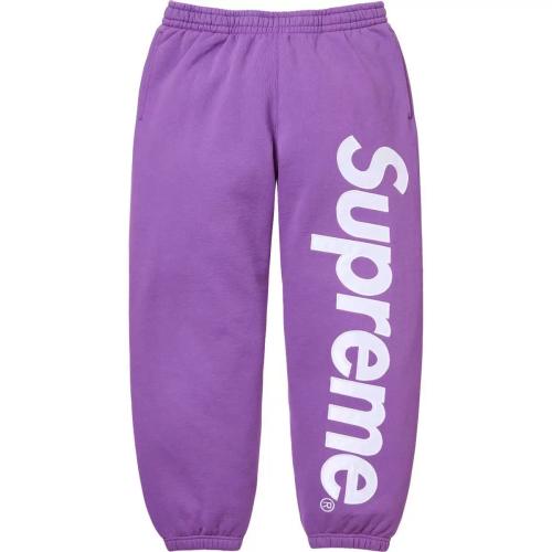 SUPREM* SATIN APPLIQUÉ APPLIQUE HOODED SWEATSHIRT HOODIE