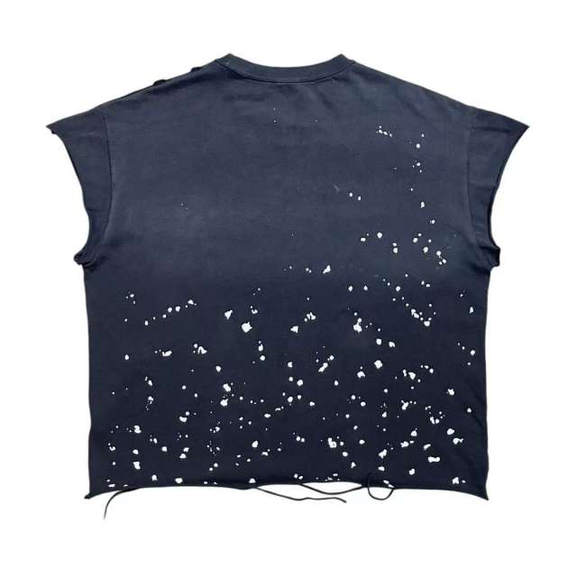 Satoshi White Spot Holes Tank Top