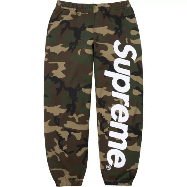 SUPREM* SATIN APPLIQUÉ APPLIQUE HOODED SWEATSHIRT HOODIE