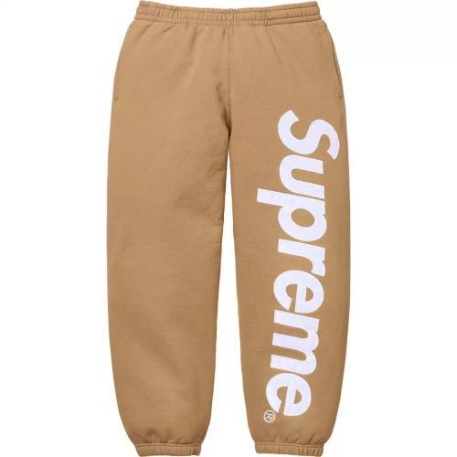 SUPREM* SATIN APPLIQUÉ APPLIQUE HOODED SWEATSHIRT HOODIE