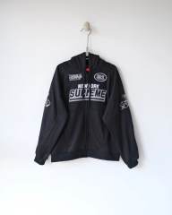 Sup Fw25 Week16 Football Zip Up Hooded Sweatshirt 3 Colors