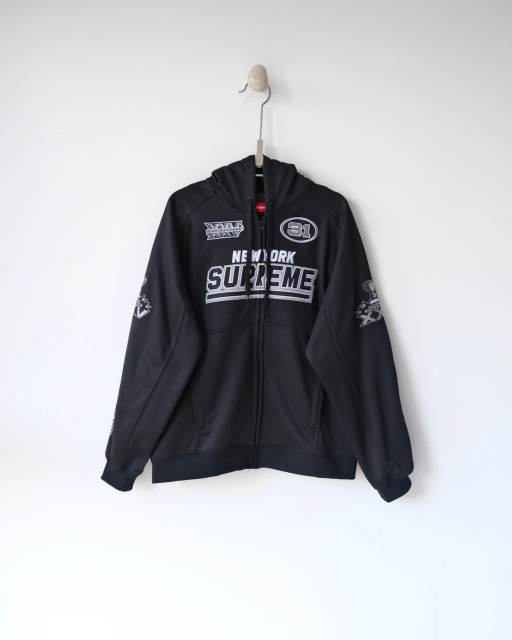 Sup Fw25 Week16 Football Zip Up Hooded Sweatshirt 3 Colors
