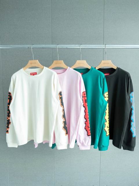 Sup ss26 Cracked Longsleeves 4 Colors