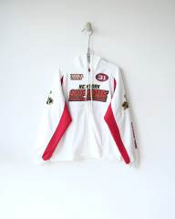 Sup Fw25 Week16 Football Zip Up Hooded Sweatshirt 3 Colors