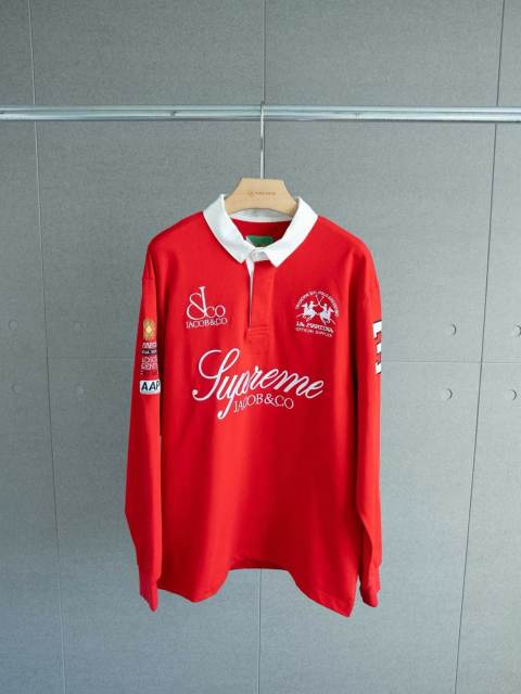 Sup La Martina SS26 WEEK16 Rugby Polo Long Sleeves 2 Colors
