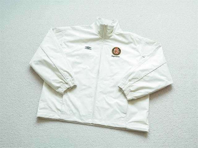 Sup x UMBRO SS26 Cotton Ripstop Tracksuit White