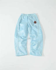 Sup SS25 Week16 Satin Track Suit Black Blue