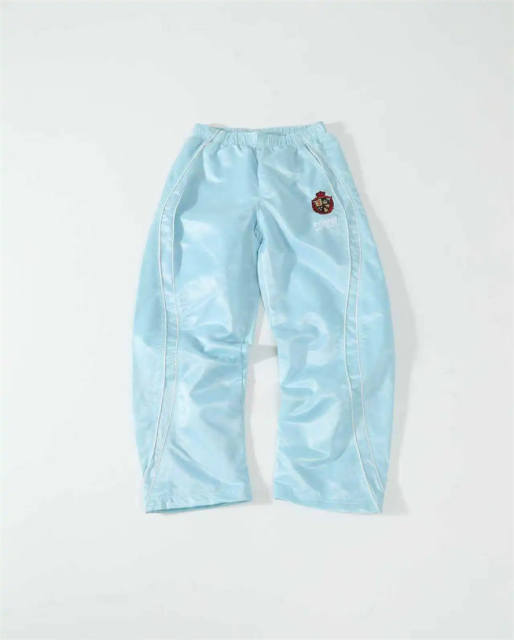 Sup SS25 Week16 Satin Track Suit Black Blue