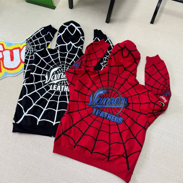 Sup x Vans SS26 WEEK14 Spider Hoodie Black Red