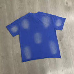 DUAA Blue Vintage Character Graphic Washed T-Shirt