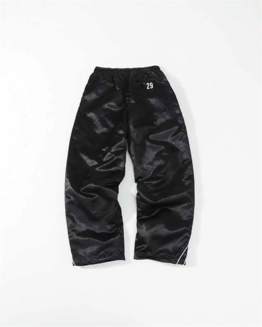 Sup SS25 Week16 Satin Track Suit Black Blue