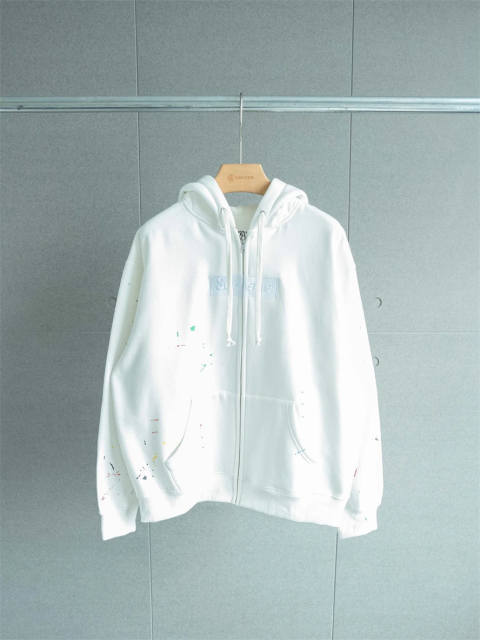 1:1 Top Quality Sup MM6 Maison Margiela Box Logo Zip Up Hoodie 3 Colors