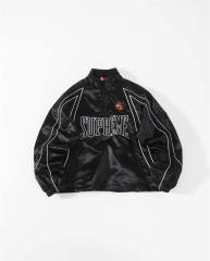Sup SS25 Week16 Satin Track Suit Black Blue