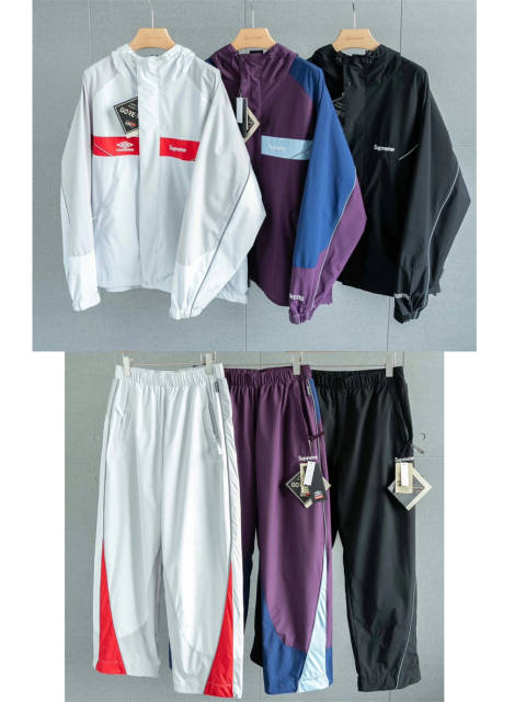 Sup x UMBRO SS26 Cotton Ripstop Tracksuit Purple