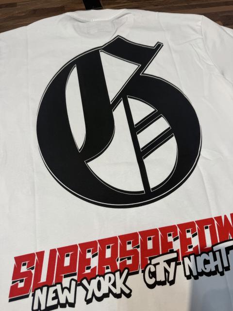 Modified car parts G logo white short-sleeved T-shirt 29047408