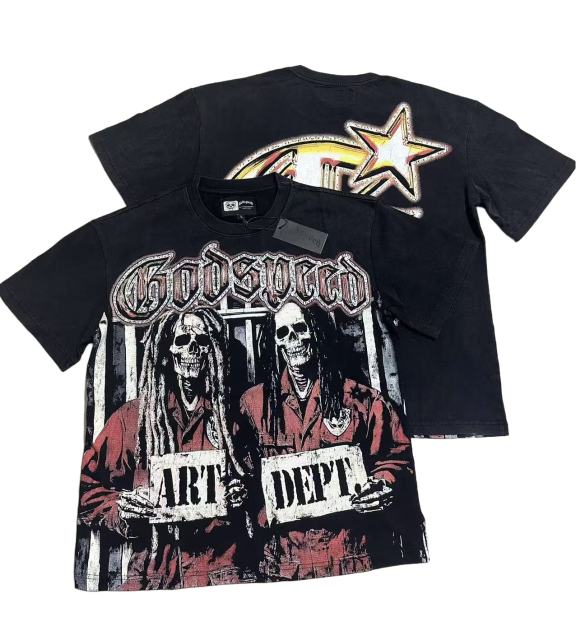 28416770 ART DEPT Print Washed Version Tee 2 colors
