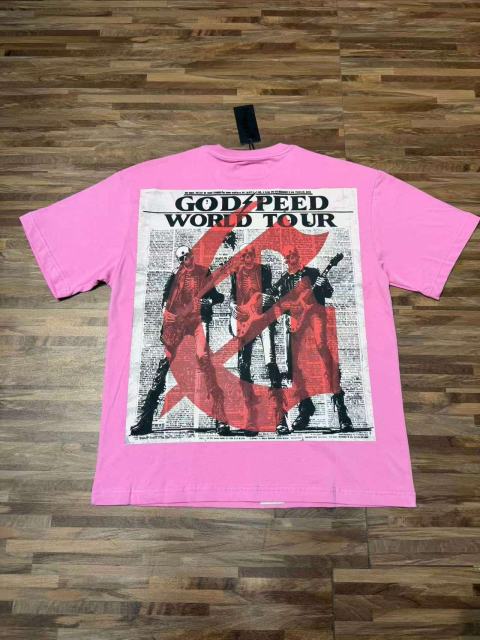 Undead Rock Tour Newspaper Print Washed Tee 2 colors 29098147