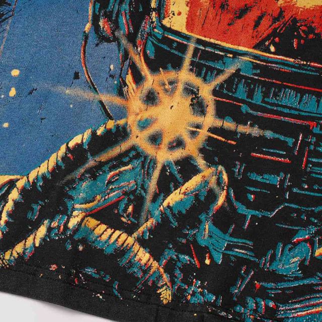 Star Hunter Tracking Print Washed Tee 29098150