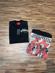 Undead Rock Tour Newspaper Print Washed Tee 2 colors 29098147