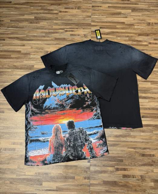 Coastal Sunset Couple's Vintage Washed T-shirt 29035248