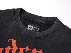 Hollywood sports car black vintage short-sleeved T-shirt 29046928