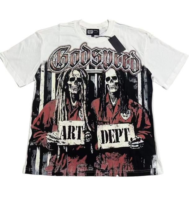 28416770 ART DEPT Print Washed Version Tee 2 colors