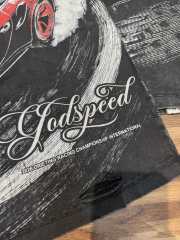 Red and black drift sports car washed T-shirt 2 colors 29038208