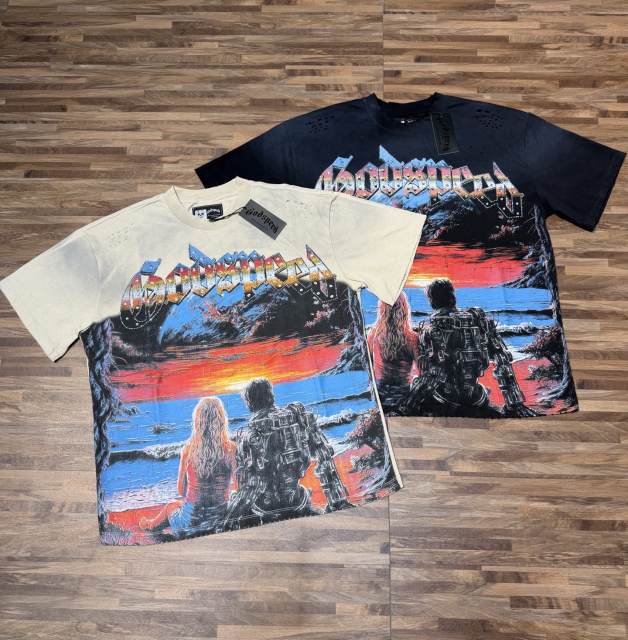 Coastal Sunset Couple's Vintage Washed T-shirt 29035248