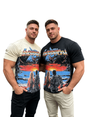 Coastal Sunset Couple's Vintage Washed T-shirt 29035248