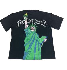 28416772 Skeleton god statue Print Washed Version Tee 2 colors