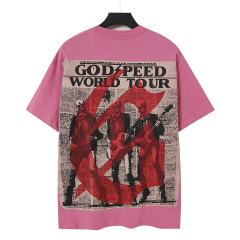 Undead Rock Tour Newspaper Print Washed Tee 2 colors 29098147