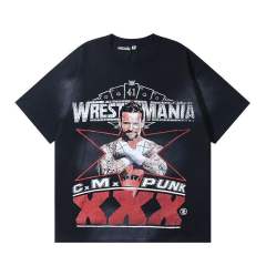 Punk WrestleMania Straight Edge Oversized T-shirt 29033246