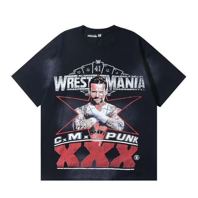 Punk WrestleMania Straight Edge Oversized T-shirt 29033246
