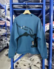Paly Hollywood Heavy Washed Drop Shoulder Crewneck