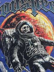 Astronaut Planet Print Washed Version Tee 3 colors 28694025