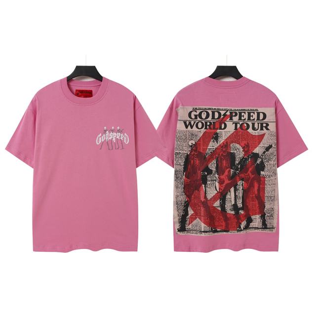 Undead Rock Tour Newspaper Print Washed Tee 2 colors 29098147