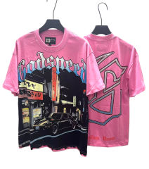 Japanese Street Skull Print Washed Version Tee 2 colors 28498717