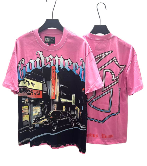 Japanese Street Skull Print Washed Version Tee 2 colors 28498717