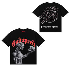 Godspeed Fragment Skull Dialogue Print Tee 2 colors