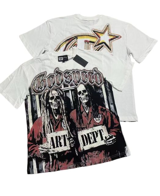 28416770 ART DEPT Print Washed Version Tee 2 colors