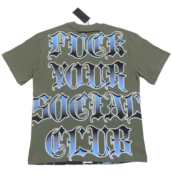 28474641 Bully Dog print Washed Version Tee 2 colors