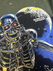 Metal skull firing print Washed Version Tee 2 colors 28694010