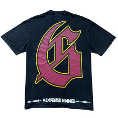 28357132 Skull Athlete Print Washed Version Tee 2 colors